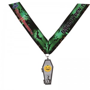 Fornitori di medaglie di Natale medaglia in lega di zinco all\'ingrosso e medaglione vuoto