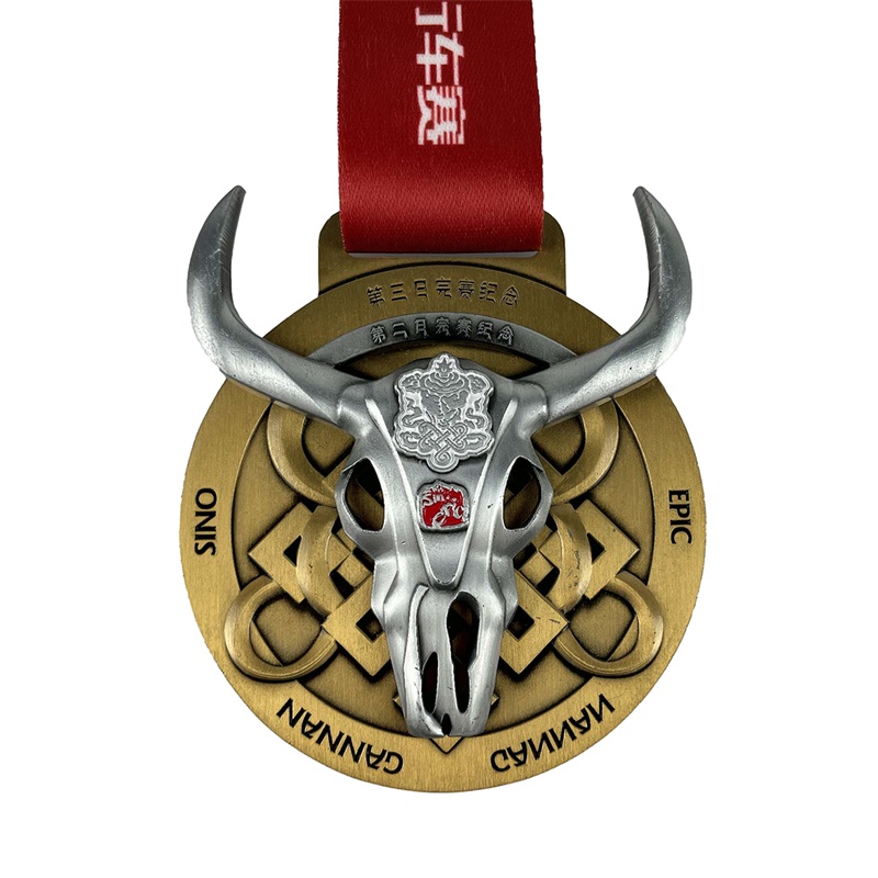 Fornitori di medaglie sportive Medaglia di corsa virtuale personalizzata OEM Running Medals Factory