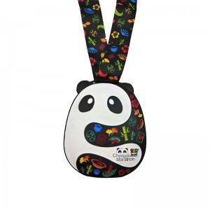 Medaglia al premi per maratona sportiva personalizzata all\'ingrosso Medaglia di souvenir placcato in oro