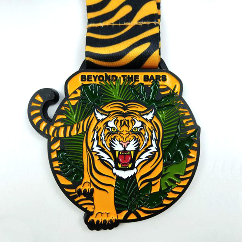 Cangole di sublimazione personalizzato Metal Hollow Championship Super Hero Race Medal