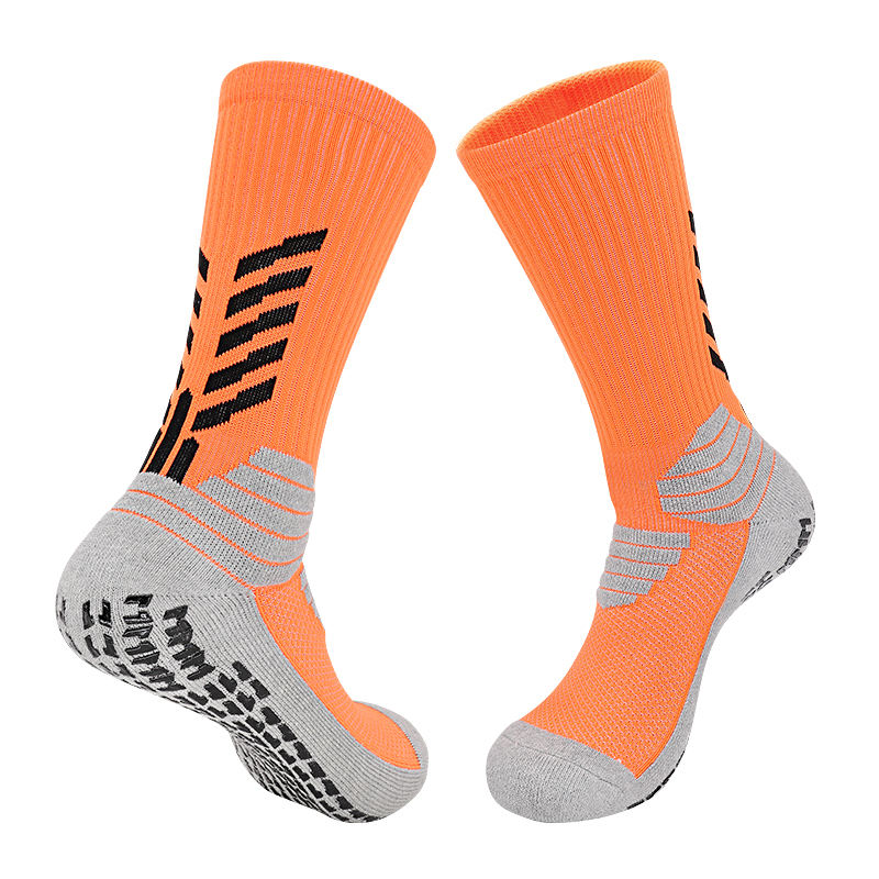 Calzini sportivi personalizzati di fabbrica Calzini da calcio Anti Slip con calzini da calcio atletici personalizzati