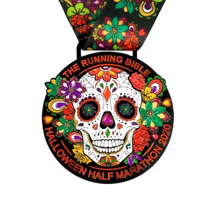 Porta medaglia di metallo personalizzato di medaglia personalizzata per medaglia di metallo fresco in metallo