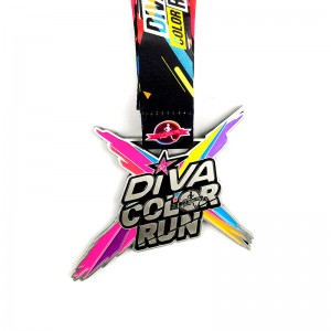 Medaglia in metallo fuso medaglione d\'argento