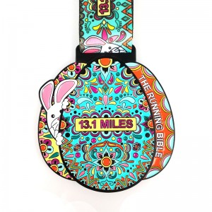 Medaglie personalizzate per gare medaglioni in metallo Babbo Natale personalizzato medaglie