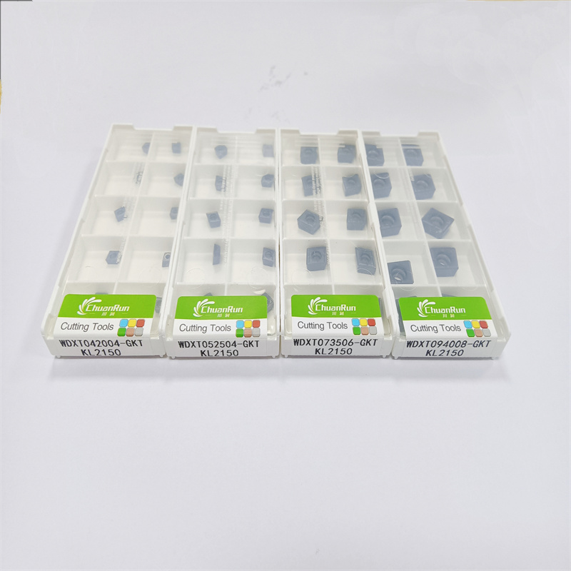 Chuanrun CNC Strumenti in carburo di perforazione Inserto WDXT ad alta velocità/light in carbide Inserts