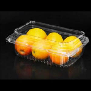 Scatola da frutta con coperchio 275*180*90 mm HJ-1500 60 g
