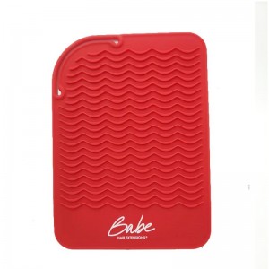 Tappetino di styling da calore al calore a silicone professionale per tutti i piastre per capelli, ferri arricciacapelli, cuscinetti per piastre per capelli, ferri piatti, utensili per capelli elettrodomestici