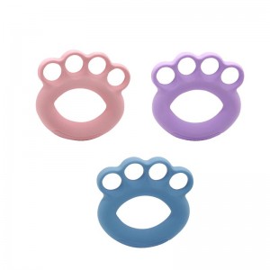 Allenatore della forza di presa in silicone Mano di silicone e esercitatore e rafforzamento dell\'avambraccio per l\'uomo, rafforzamento della presa delle mani, anello di esercizio della mano.