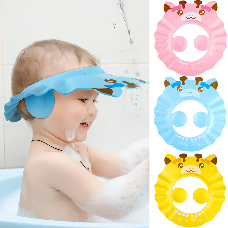 BASCHIO REGOLABILE BAMBINO BAMBINO SHAMPOO DOCHIA DI PROTEZIONE DECA EVA CAP CAP CAP CAPOGGIO DOATTO PER BASCHE