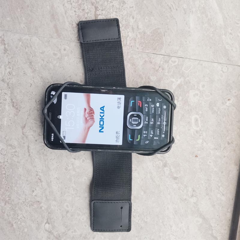 Cassa del telefono per la corsa del telefono del supporto del telefono della corsa del braccio della cinghia del braccio per la corsa a piedi dell'escursionismo Jogging Travel