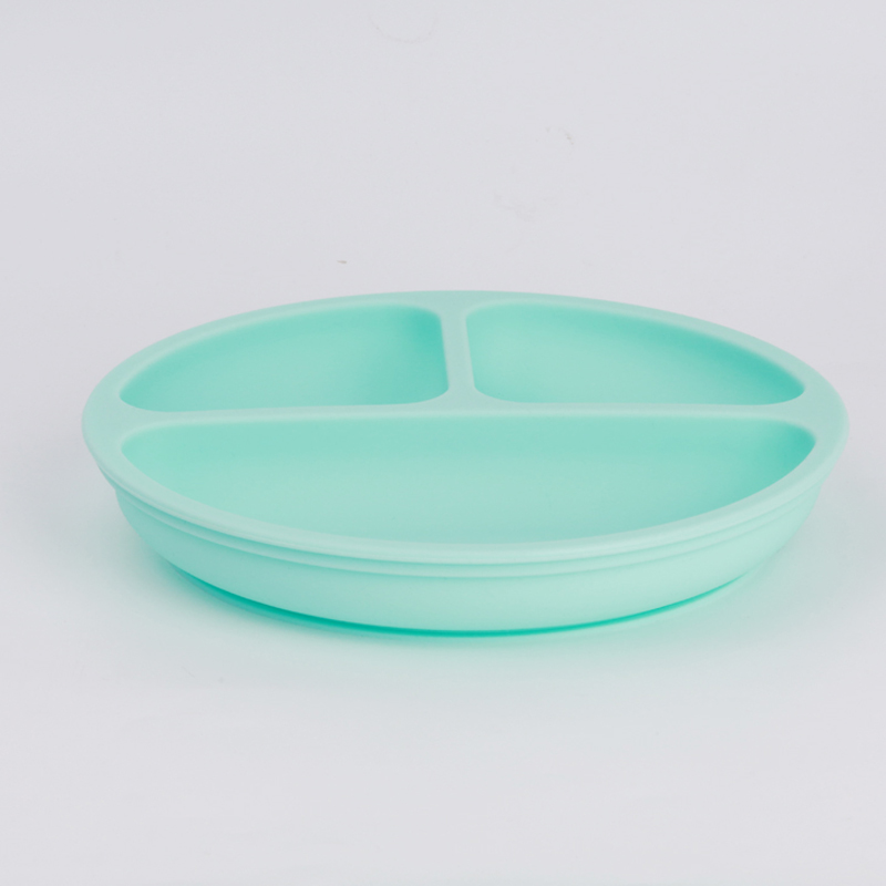 Tariere di aspirazione per bambini in silicone, tappeti di aspirazione auto-alimentazione, piatti di silicone di alimentazione per bambini in silicone per bambini svezzati, a microonde, a microonde, lavastoviglie e forno