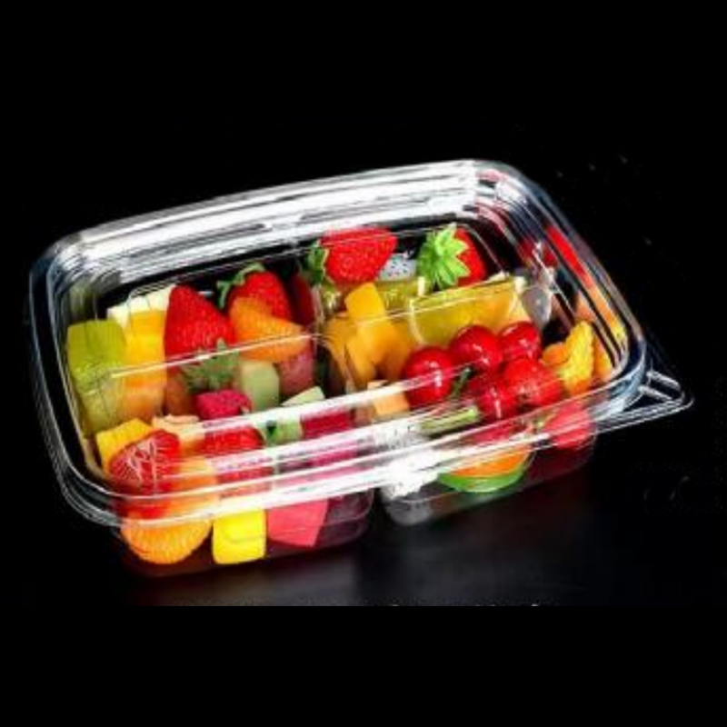 Quattro-compartment Insalata Box Bottom 245*175*45 mm HGF-FG4