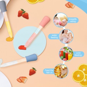 Alimentatore dei farmaci per bambini, farmaci per i bambini alimentazione per alimentazione antiscivolo per alimentatoreneonato di dropper cilicone Dispensatore