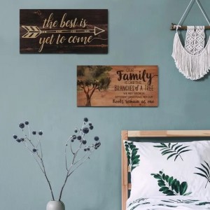 Sernale di legno di arte d\'arte personalizzata DECORAZIONE DI DECORAZIONE LEGNO