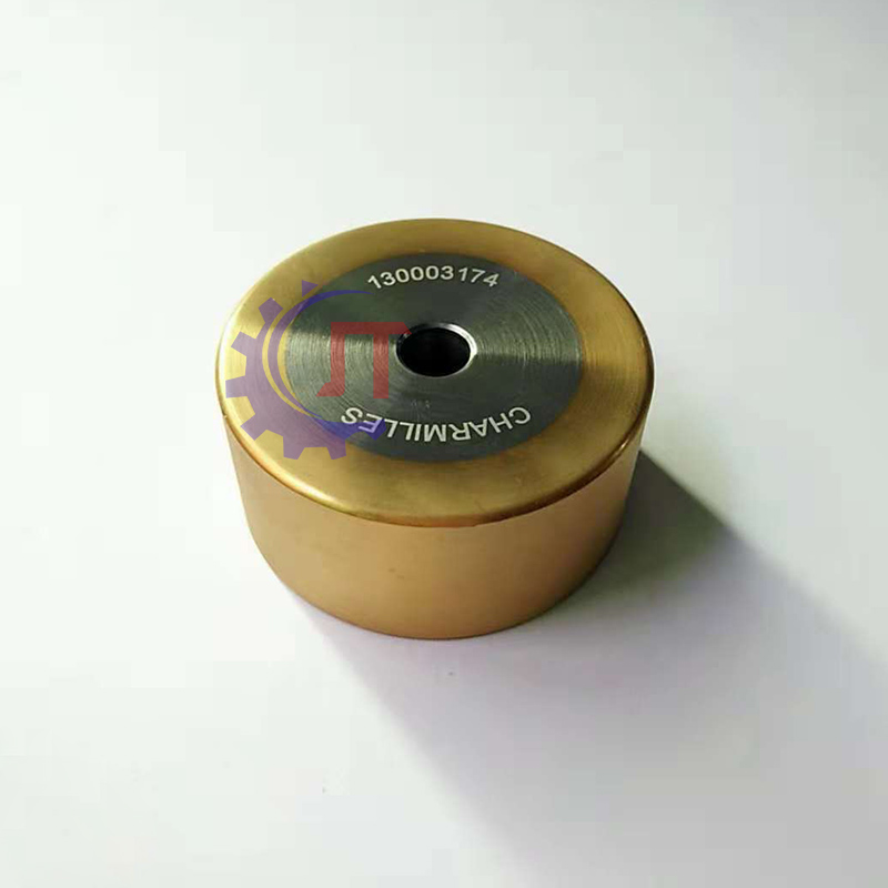 130003173 200543799 543.799 100449329 rullo azionario a filo rivestito con scanalatura superiore OD50 x id8 x h24mm