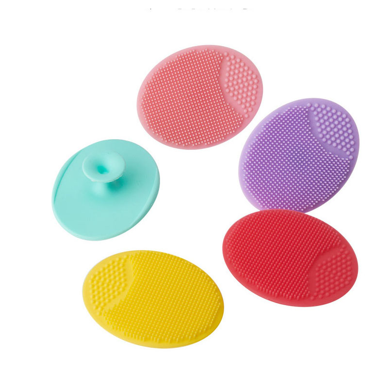 Pespa per bagno per bambini, pennello per tappo della culla per bambini, pennello da massaggio al silicone, spazzola silicone esfoliante pennello per bambini, cappotto della culla&Eczema Essentials