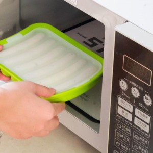 Stampi per salsicce in silicone antiaderente per hot dog fatti in casa, hot dog fai-da-te, stampi per hot dog in forno, forno e forno a microonde