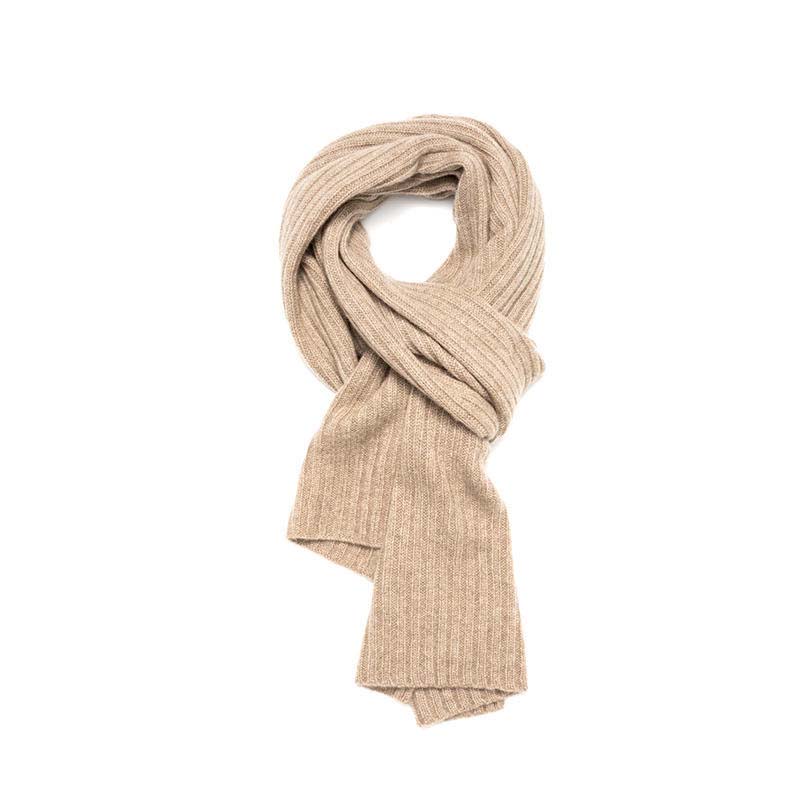 Scarpa a costola in cashmere mongola all'ingrosso Women Women Elegant Pashmina Cashmere Luxury Cashmere Scarf