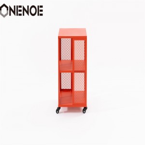 ONENOE Home moderni mobili moderni metallo scaffali rimovibili mobile mobile mobile per telaio solido organizzatore organizzatore con 3 livelli con 3 livelli