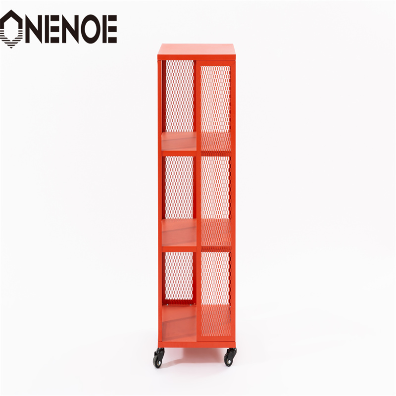 ONENOE Home moderni mobili moderni metallo scaffali rimovibili mobile mobile mobile per telaio solido organizzatore organizzatore con 3 livelli con 3 livelli