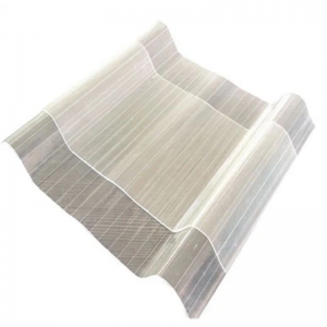 Piastrella di copertura in fibra di vetro trasparente