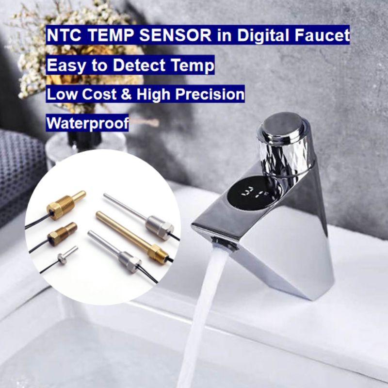 Sensore di temperatura del termistore NTCnella casa intelligente del rubinetto digitale