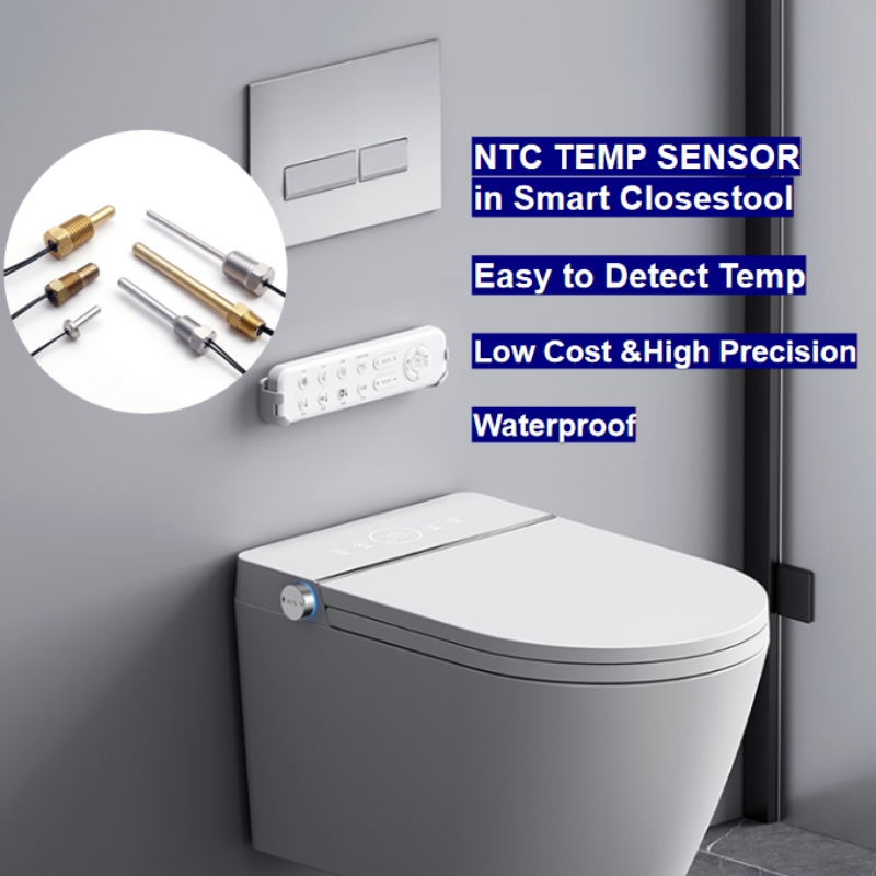 Sensore di temperatura del termistore NTCnel sedile del bagno intelligente Closestool