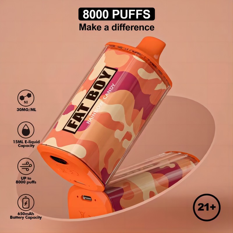 Tutte le varianti di disponibili per il pod asvape a vapotteria disponibili per vaporizzatore a vaporizzazione 8000