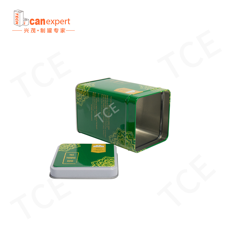 TCE-Nuova design Tin Reg Repone Box Cancing lattine da 0,28 mm Can lattina regalo per artigianato quadrato