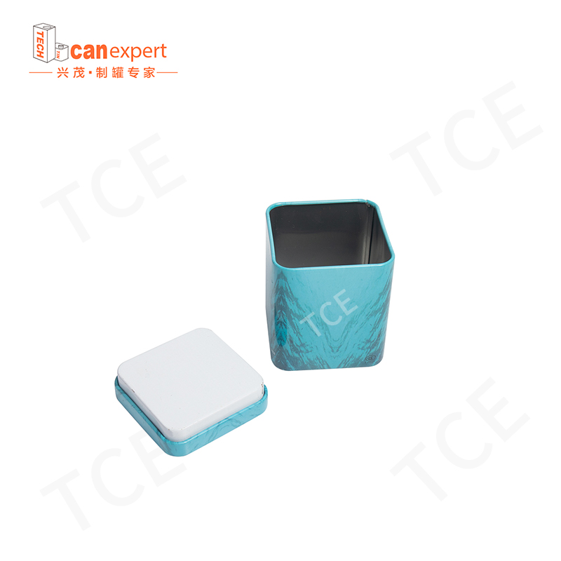 TCE-Nuova design Tin Reg Repone Box Cancing lattine da 0,28 mm Can lattina regalo per artigianato quadrato