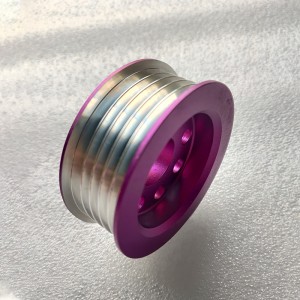 Parti di rotazione CNC in alluminio OEM