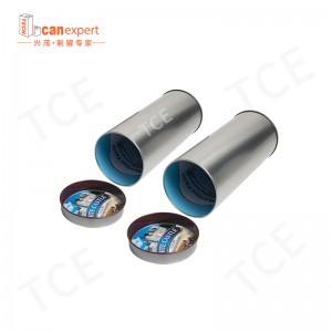 Lattine di tè rotonde vuote grade cibo in ferro sigillato imballaggio da tè imballaggio caffè zucchero lattine regalo da tè personalizzate