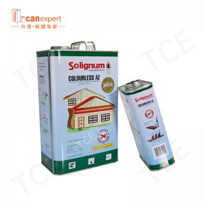 Can del contenitore in metallo rettangolare quadrato per colla \\\\ olio di Nengine/machine olio/solvent/paint packaging