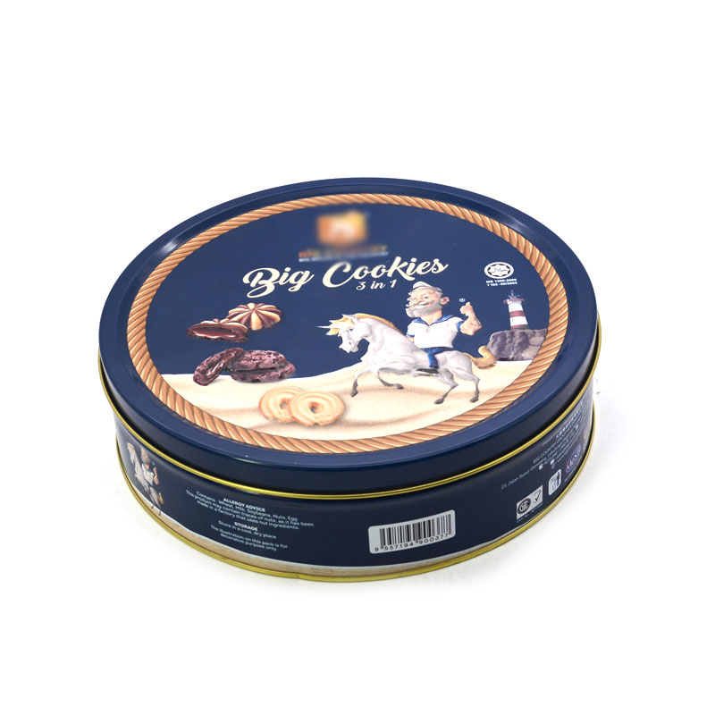 TCE- Prodotto a caldo Prodotto Cilindrico Can Can alimentari Biscuit di metallo di alta qualità lattina