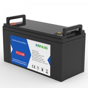 Kenlig Picella in plastica portatile 12,8 V 100/120/150/200Ah utilizzatonel sistema di accumulo di energia solare commerciale domestica Batteria di litio