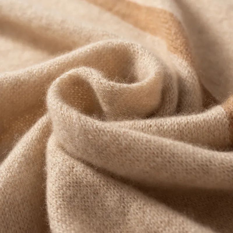 Customesato confortevole super morbidonuovo stile Cashmere sciarpe Scialo in cashmere per le donne