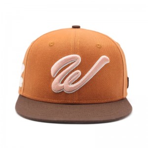 OEM/ODM 6 pannello da ricamo personalizzato Logo Cappelli aderenti