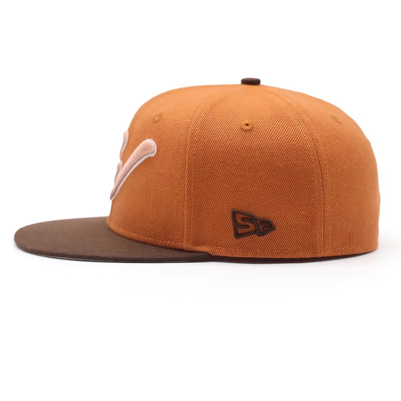 OEM/ODM 6 pannello da ricamo personalizzato Logo Cappelli aderenti