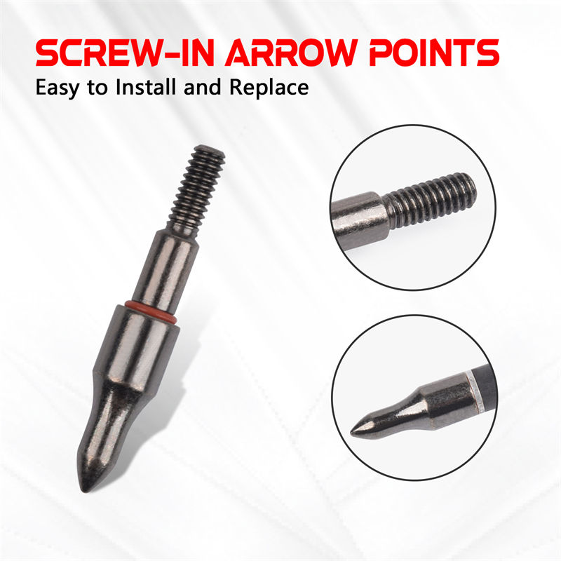 Punte di freccia da 100 grad per frecce