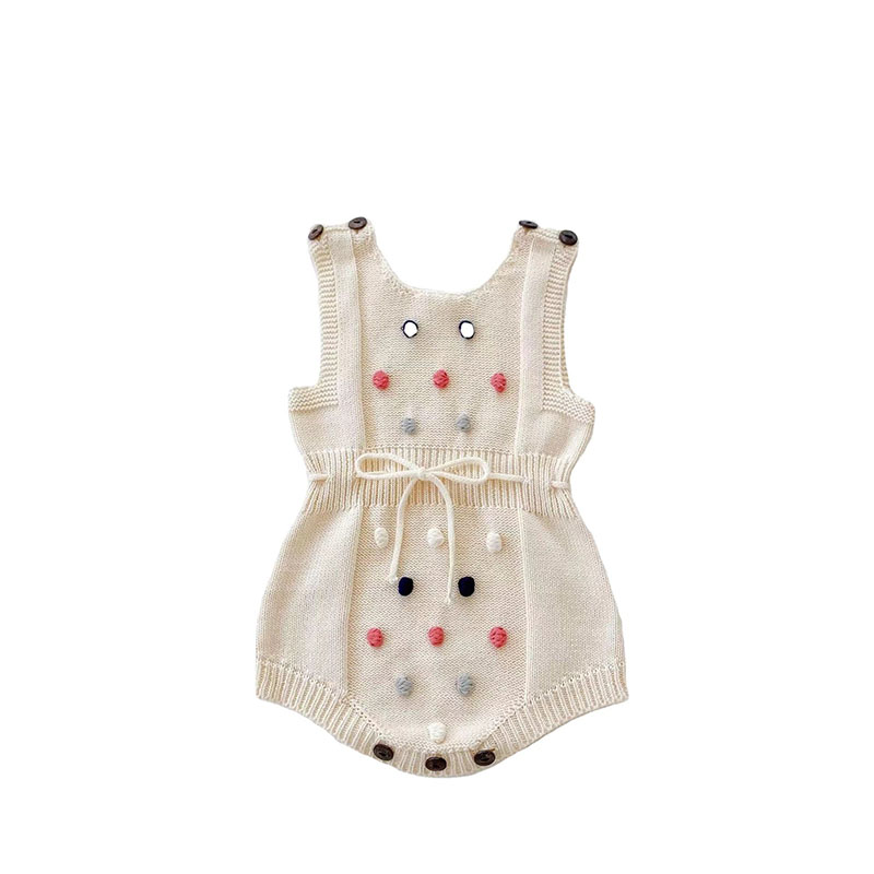 Stupida primavera e autunno per bambini uomini e femminili da palla di pelliccia Crawling Suit a due pezzi Set