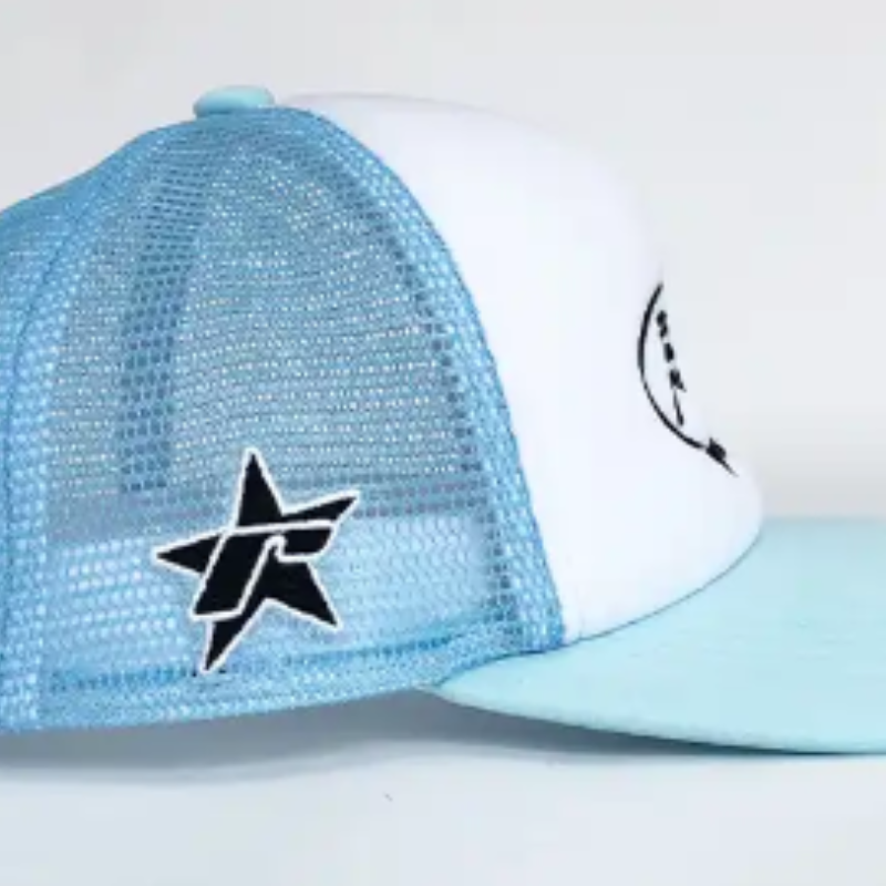 Produttore di alta qualità personalizzato 3D ricamato per camionista ricamato OEM Custom Hust Logo Ramiam Foam Hat Mesh