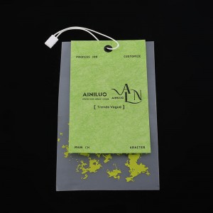 Etichetta di abbigliamento Hangtag