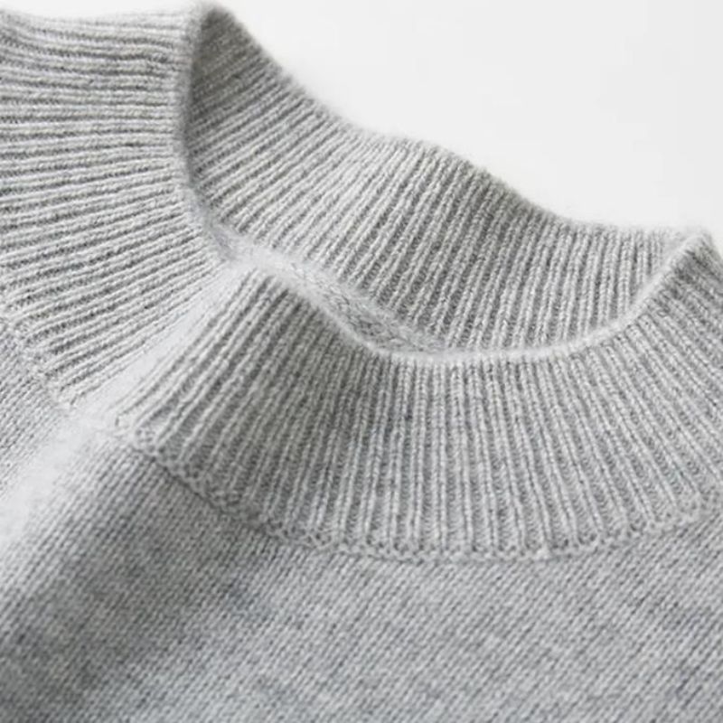 Puro maglione cashmere uomini \\ 'a mezza curiosini per cuocere inverno inverno inverno inverno spesso maglione casual in maglia da maglia \\' s magli