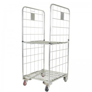 Contenitore a rotolo pieghevole a 2 lati