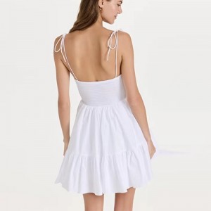 Abito sexy a tubo in vita europeo e americano