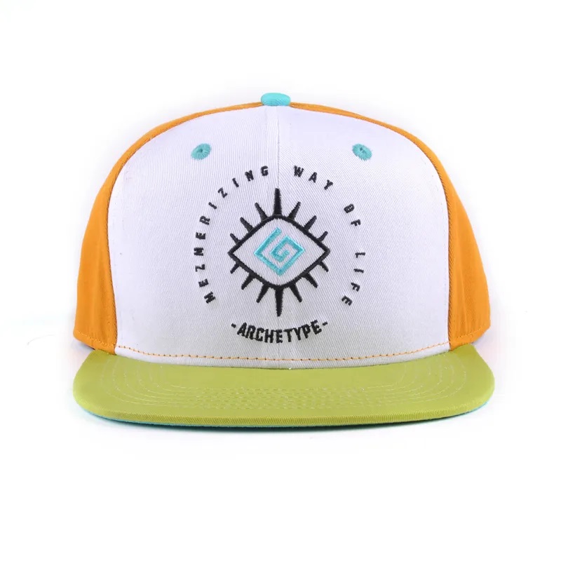 HiPhop Logo personalizzato Bill Bill Block Block Baby Kids 6 Pannello Snapback Gorras Blank Hats Cap Cap snapbacks