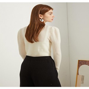 Donne della moda High Street Wool Wool Wool Cashmere Sliok High Collar Turtle Neck Mwater