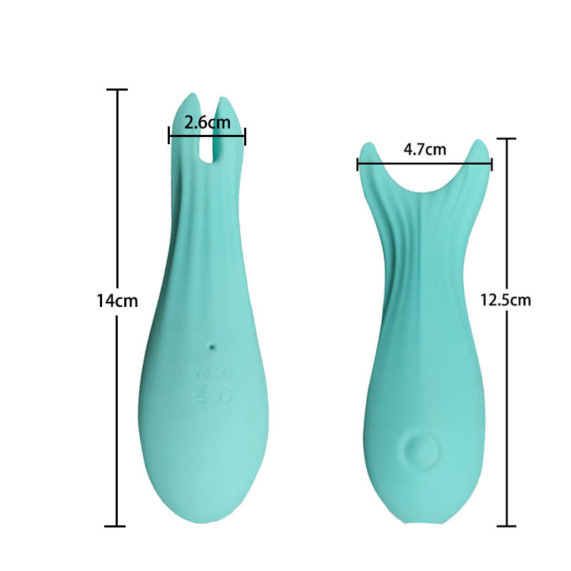 bacchetta per vibrazioni vibranti per la lancia vibrante per adulti (forcella di pesce grande verde)