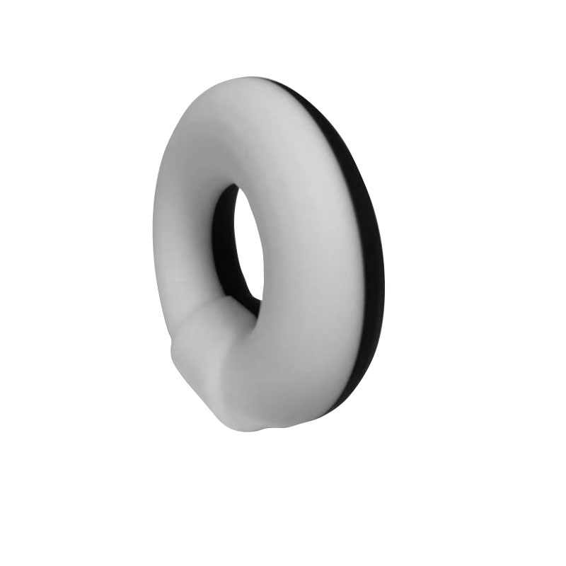Anello di cazzo di pinis per uomini di vendita di uomini caldi per uomini masturbazione (bianco enero)