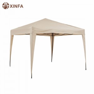Crosley Furniture Hampton Gazebo all\'aperto, 10 \\\\ \'x 10 \\\\\' - tan